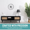 rattan tv cabinet black tv unit